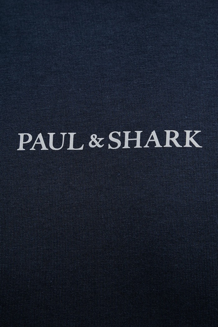 Paul&Shark t-shirt bawełniany granatowy 25411088