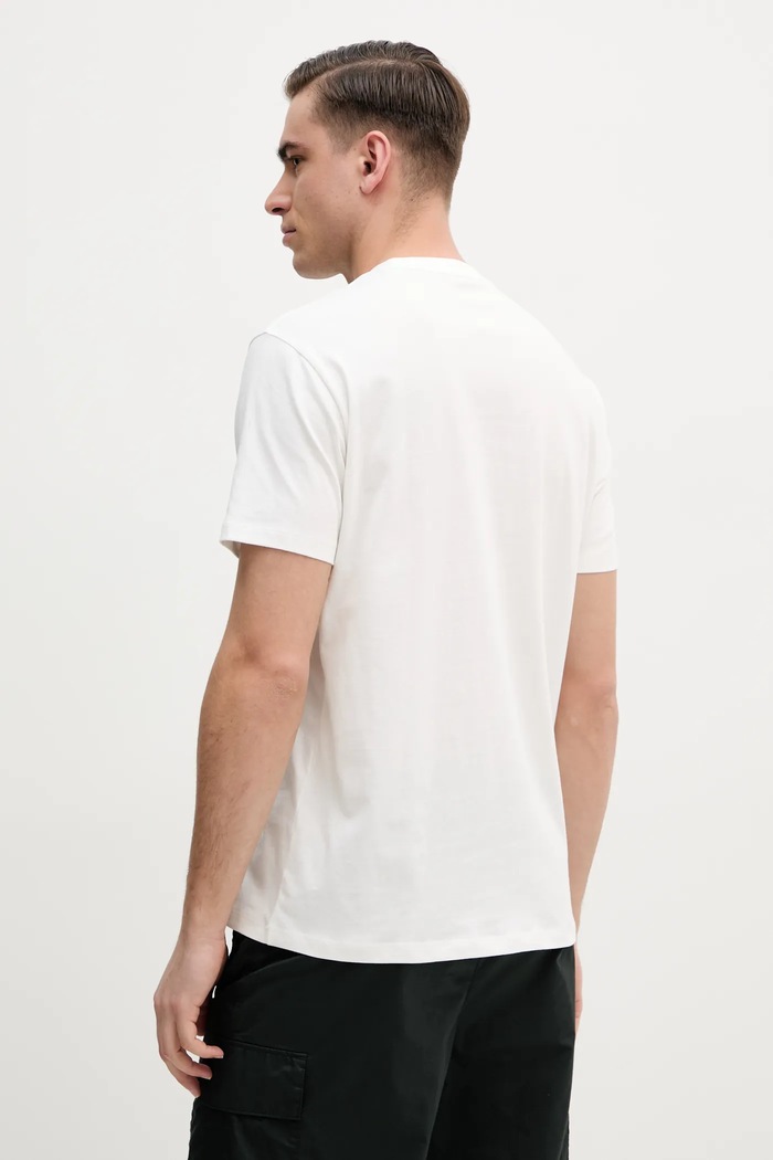 Odzież Armani Exchange t-shirt bawełniany XM000544.AF10361 biały