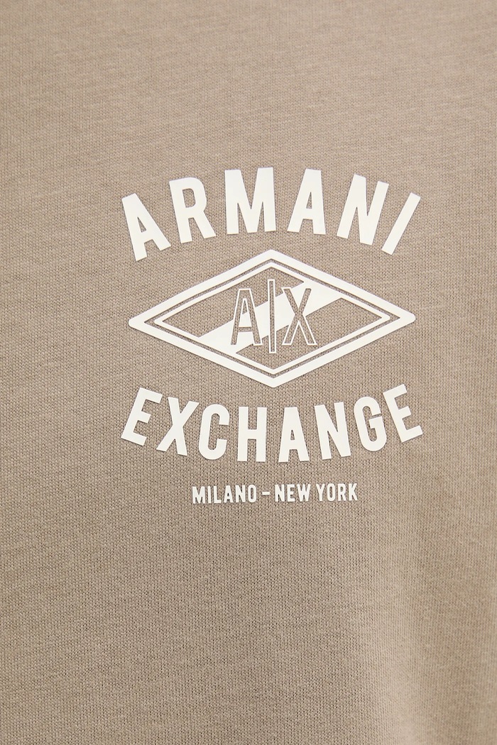 Pamučna majica Armani Exchange bež XM000550.AF10362