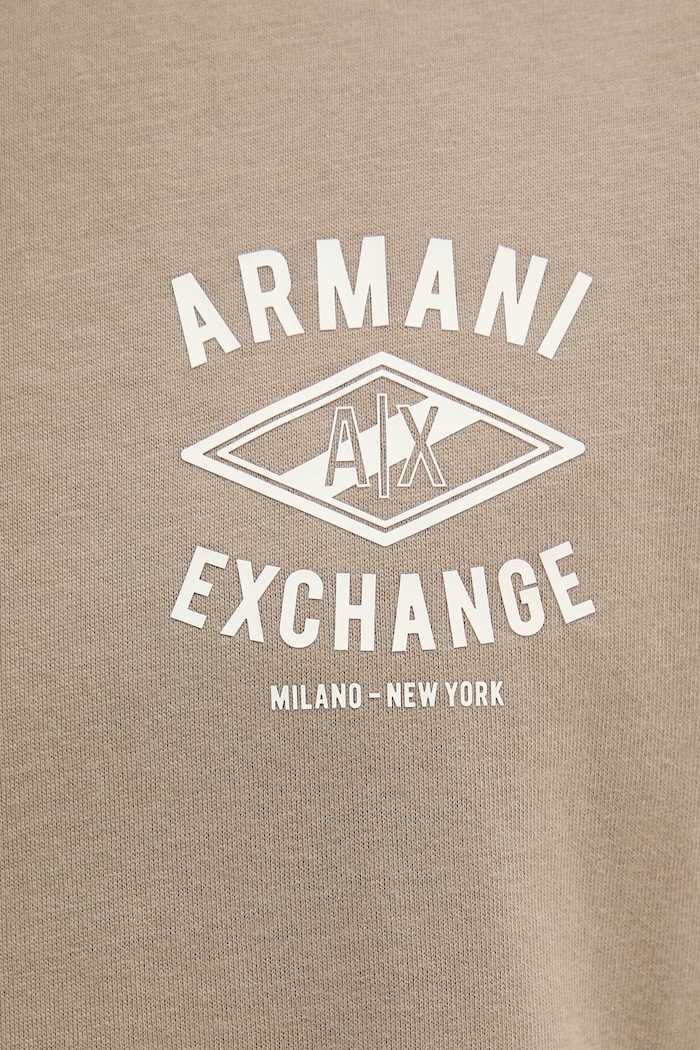 Pamučna majica Armani Exchange bež XM000550.AF10362
