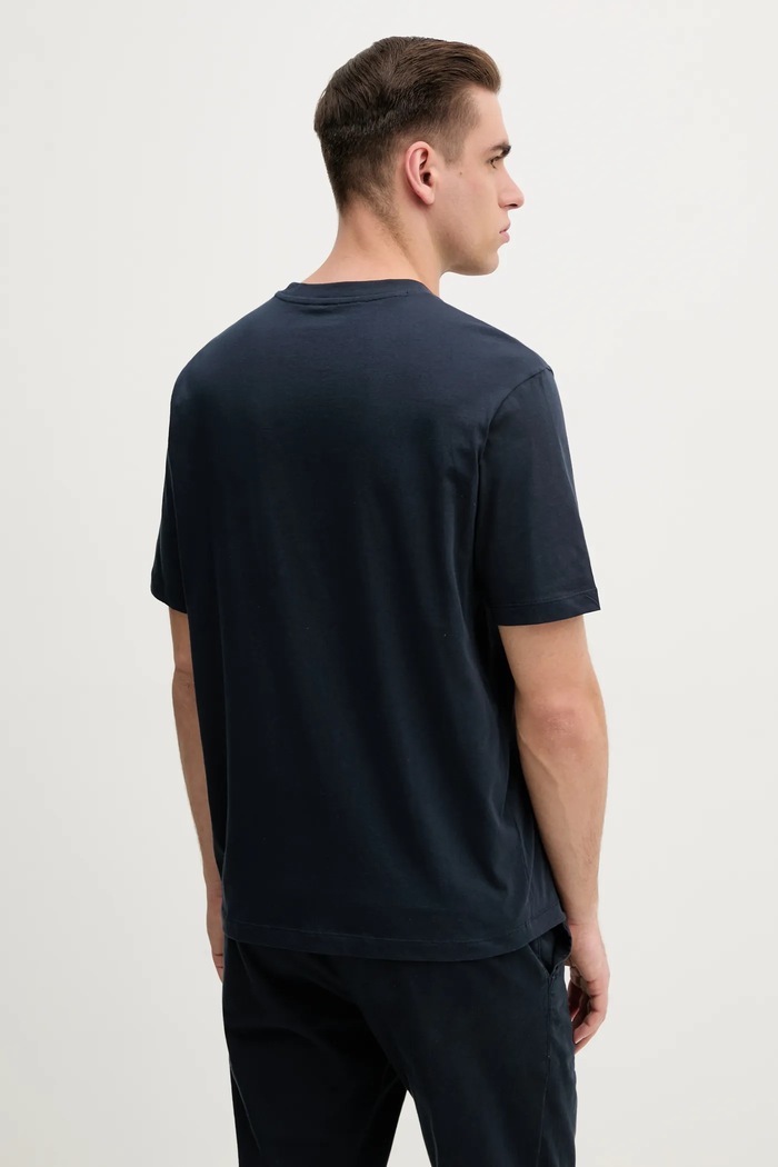Oblečenie Bavlnené tričko Armani Exchange XM000538.AF10334 tmavomodrá