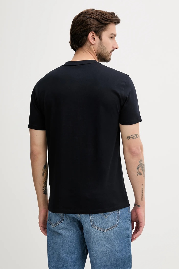 Odzież Armani Exchange T-shirt bawełniany XM000548.AF10362 granatowy