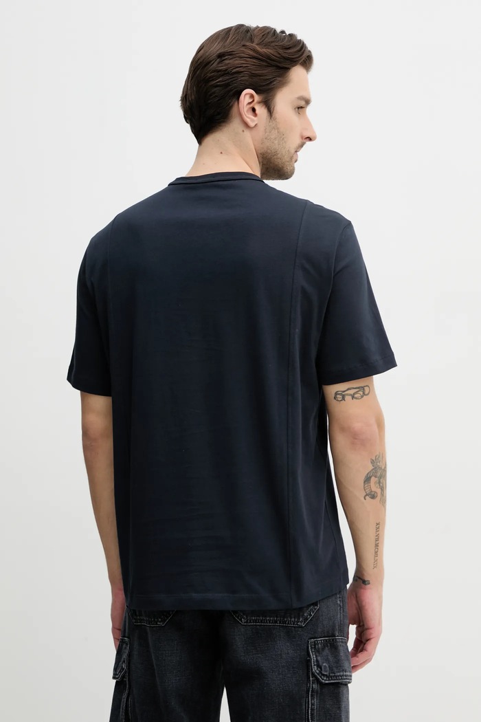 Odzież Armani Exchange t-shirt bawełniany XM000549.AF13106 granatowy