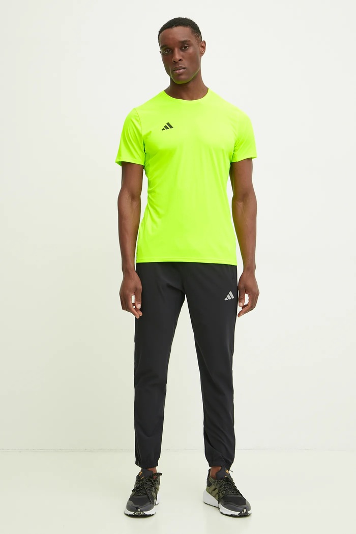 adidas Performance tricou de alergare Adizero IX2841 verde SS26