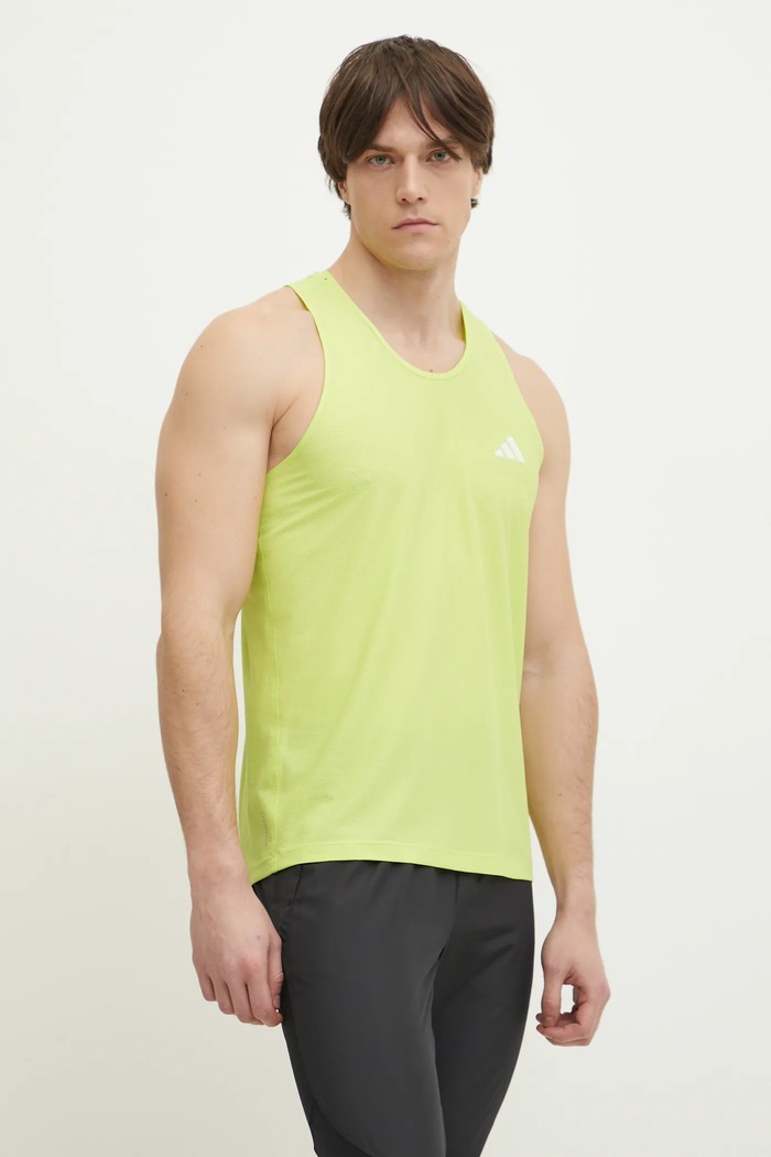 adidas Performance Bežecké tričko adidas Performance Own The Run zelená IV5437