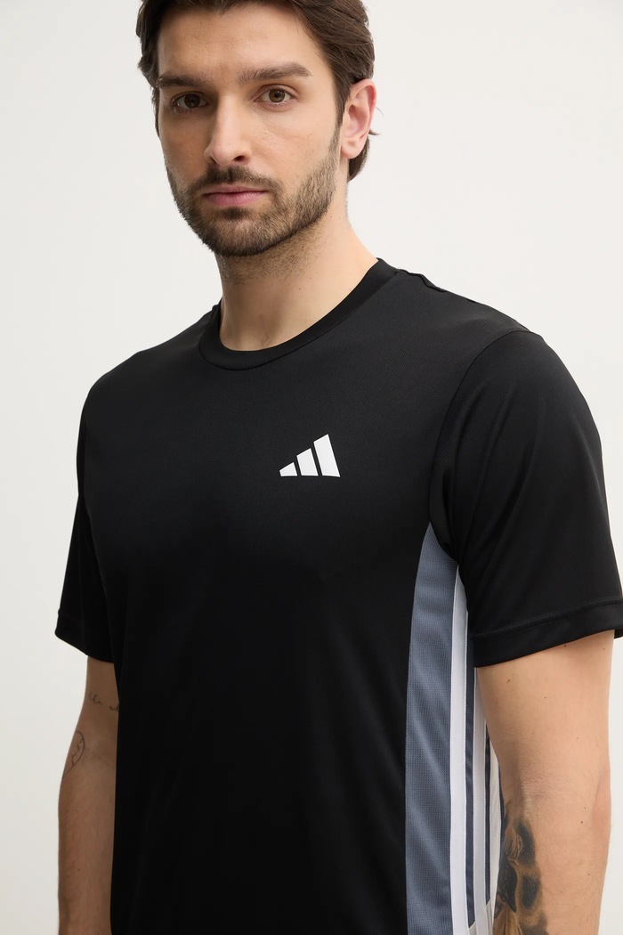 adidas Performance t-shirt treningowy Essential pozostałe czarny JI8397