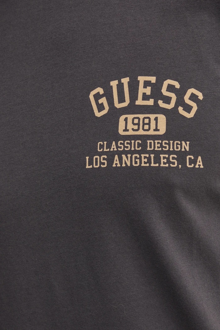 Βαμβακερό μπλουζάκι Guess M5RI86.K9RM1 μαύρο