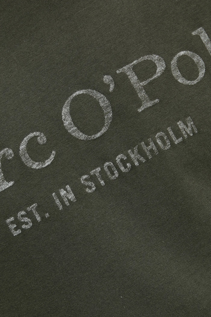 Памучна тениска Marc O'Polo 520201251052 зелен