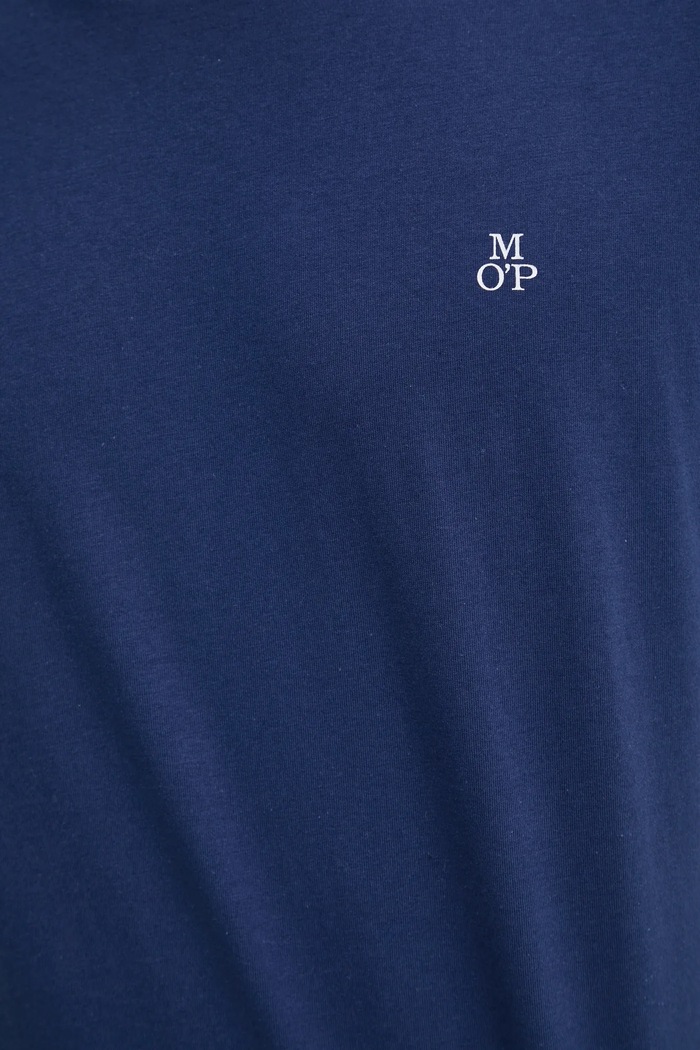 Βαμβακερό μπλουζάκι Marc O'Polo 522201251054 σκούρο μπλε