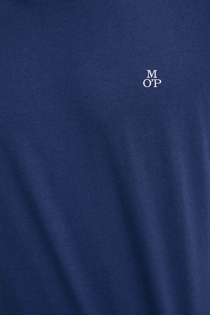 Βαμβακερό μπλουζάκι Marc O'Polo 522201251054 σκούρο μπλε