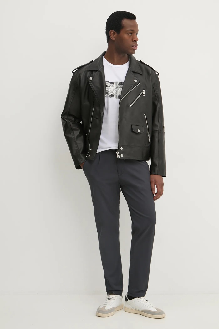 Pepe Jeans tricou din bumbac FLAG BW PM509720 alb SS25