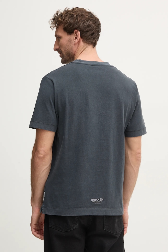 Дрехи Памучна тениска Pepe Jeans DARIUS TEE PM509723 черен
