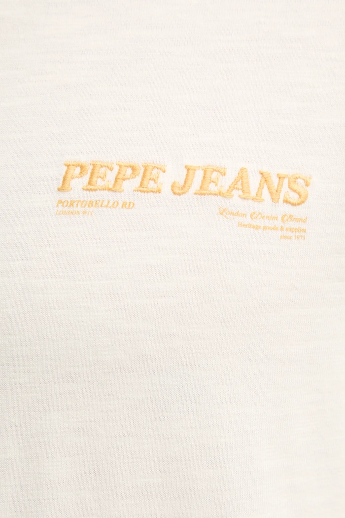 Pepe Jeans tricou din bumbac PACEY PM509724 bej