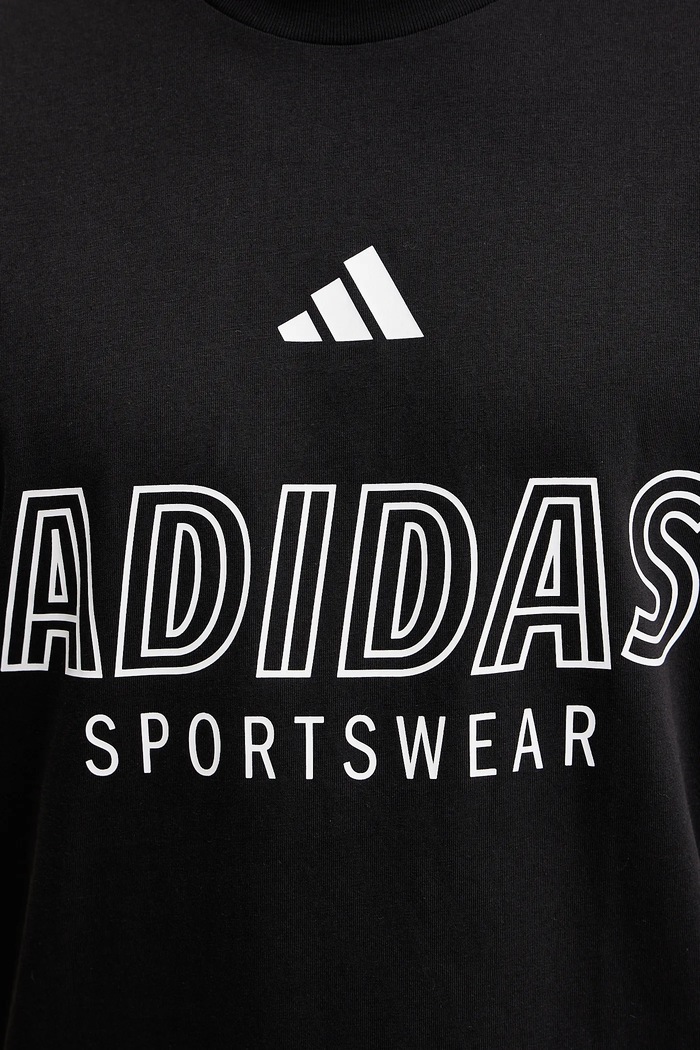 Bavlněné tričko adidas M C HOT SPW T JN7851 černá