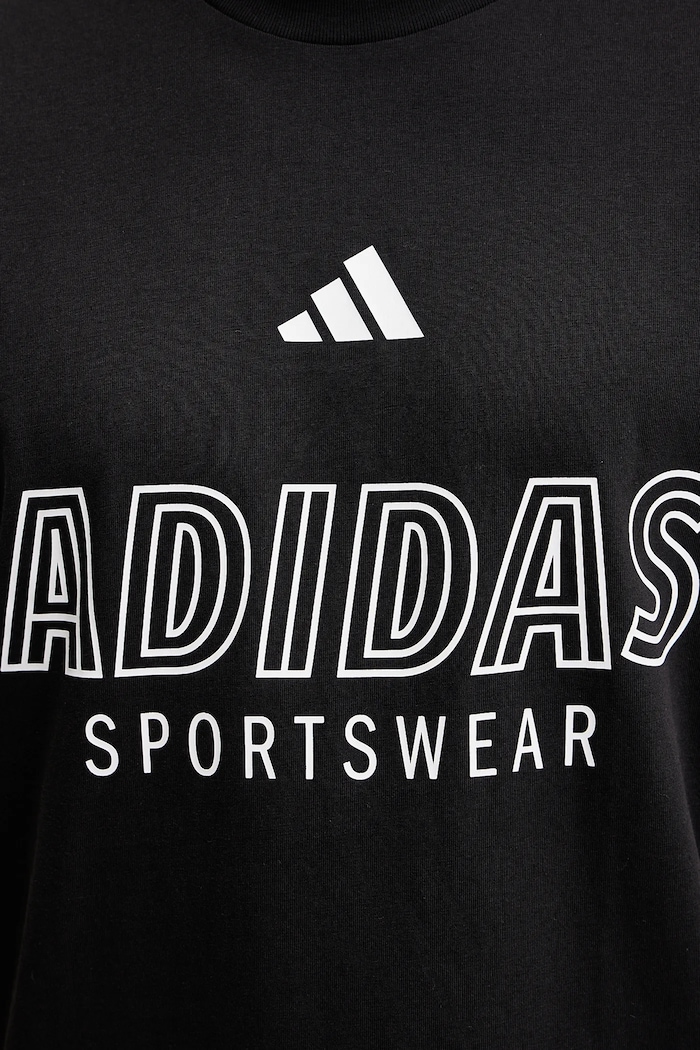 Bavlněné tričko adidas M C HOT SPW T JN7851 černá