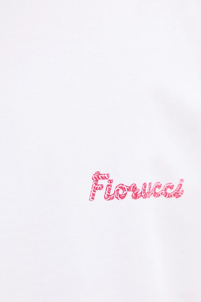 Fiorucci tricou din bumbac Candy Logo Relaxed Fit T-Shirt U02SPTSH101CJ01WH09 alb