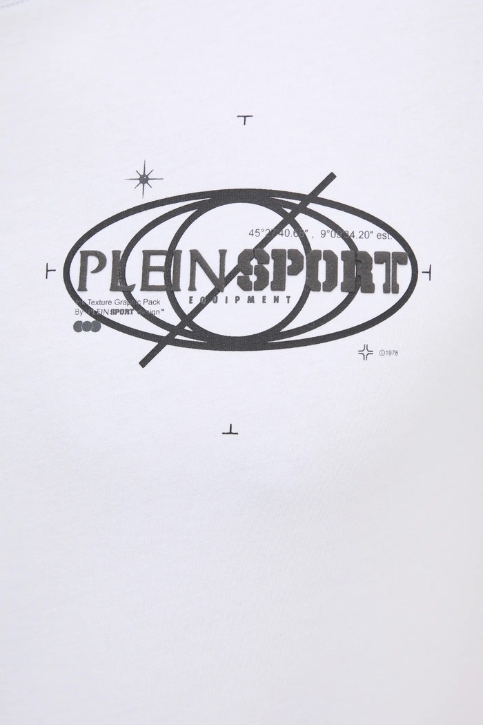 PLEIN SPORT tricou SAEC.MTK8012.STE001N alb