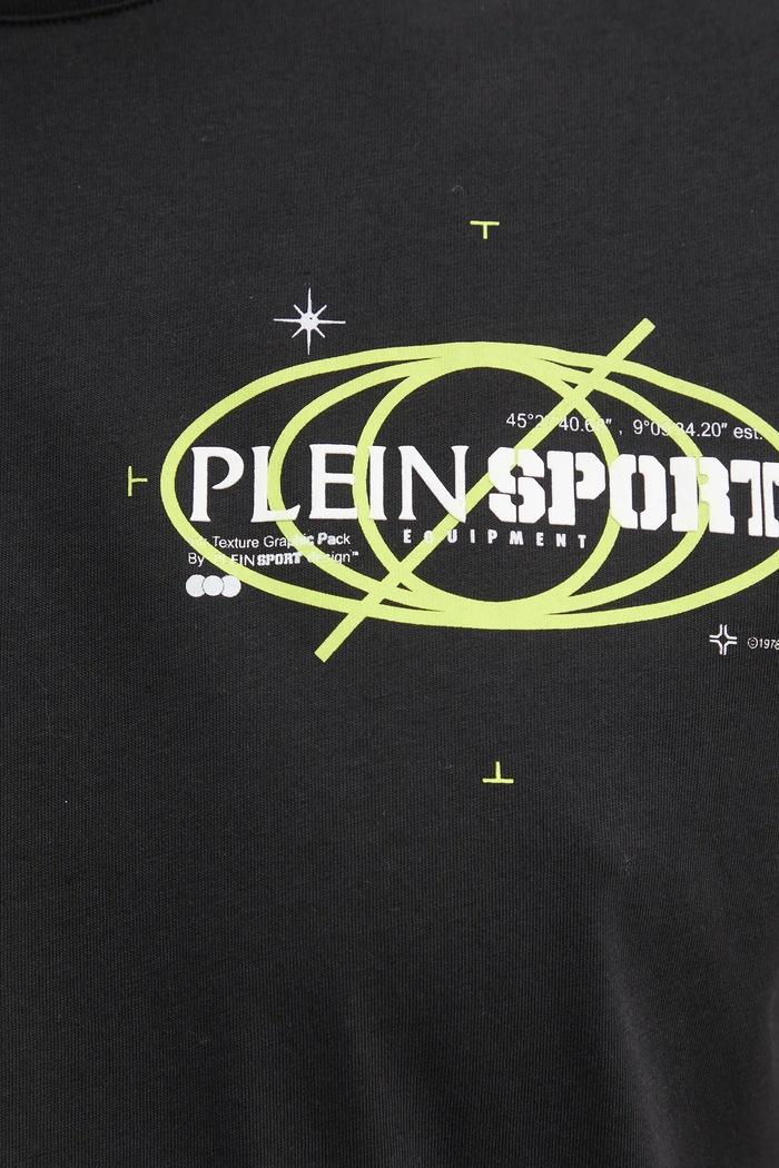 PLEIN SPORT t-shirt SAEC.MTK8012.STE001N czarny