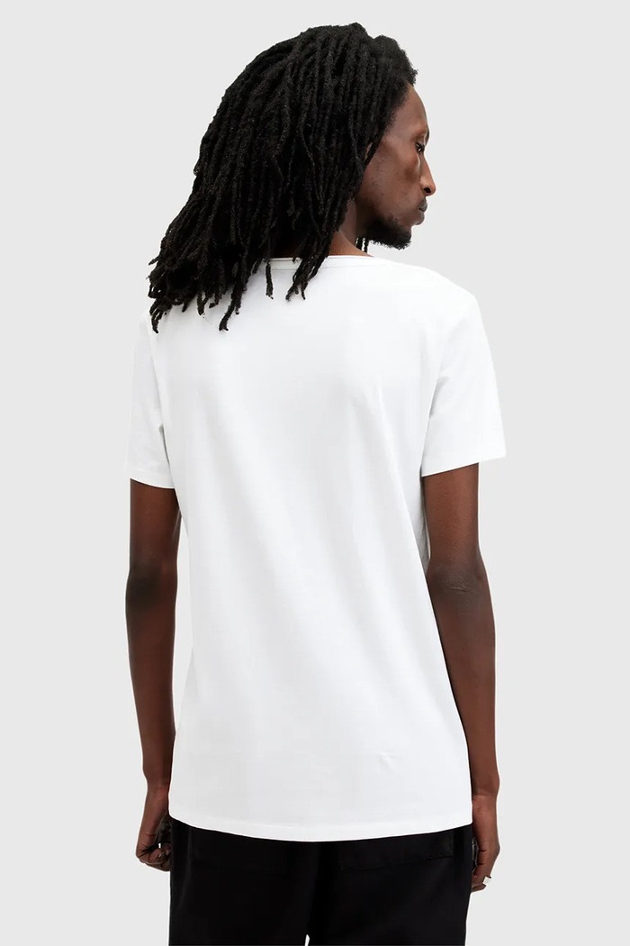 Odzież AllSaints t-shirt bawełniany FARIS M017JB biały