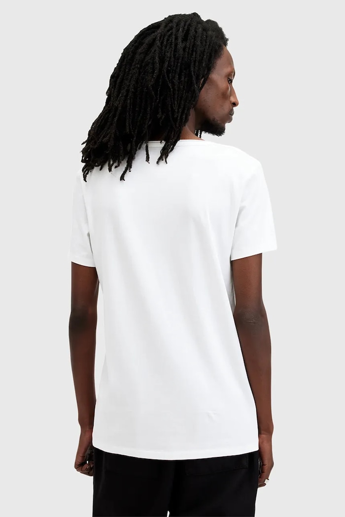 Odzież AllSaints t-shirt bawełniany FARIS M017JB biały