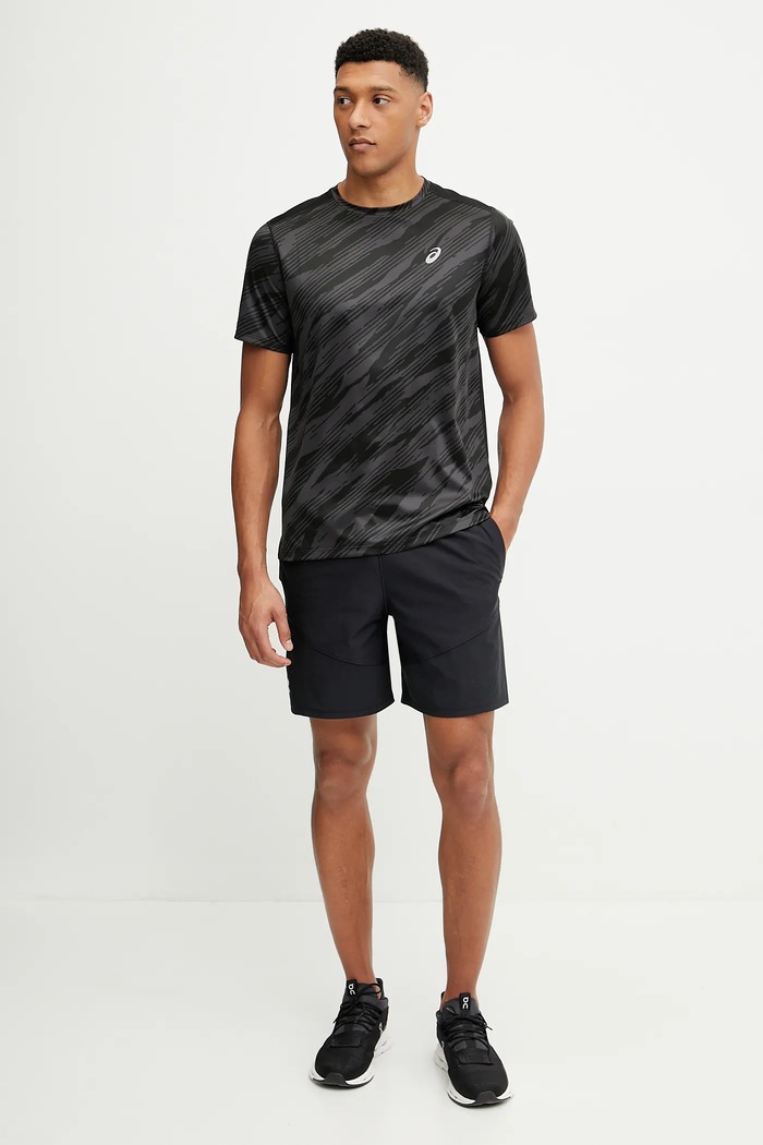 Тениска за трениране Asics 2011D212 черен SS25