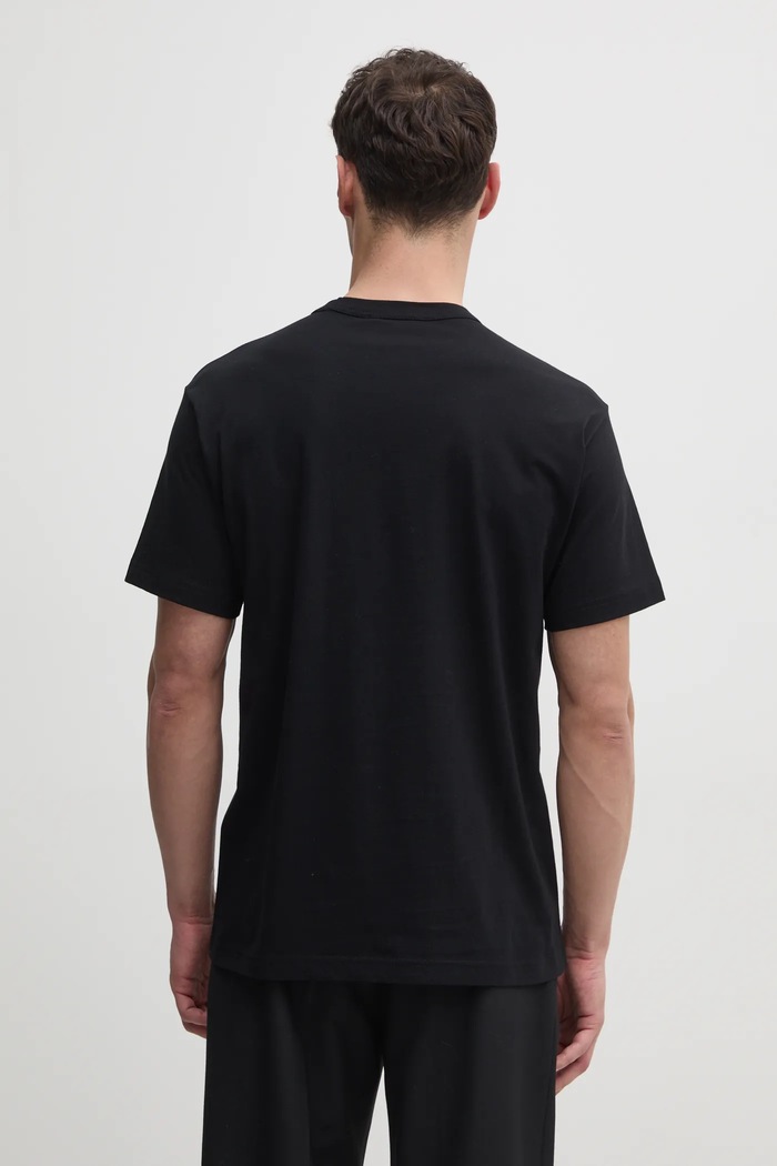Îmbrăcăminte Versace Jeans Couture tricou din bumbac 78GAHE07.CJ00E negru