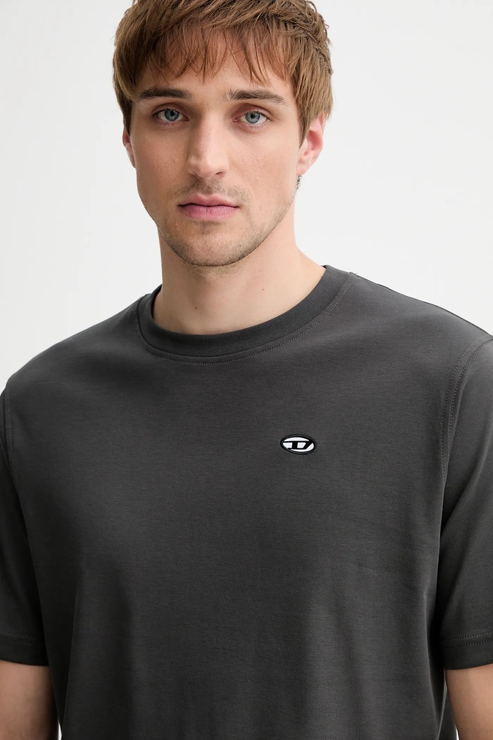 Tričko Diesel T-ADJUST-DOVAL-PJ T-SHIRT sivá A15056.0AIJU