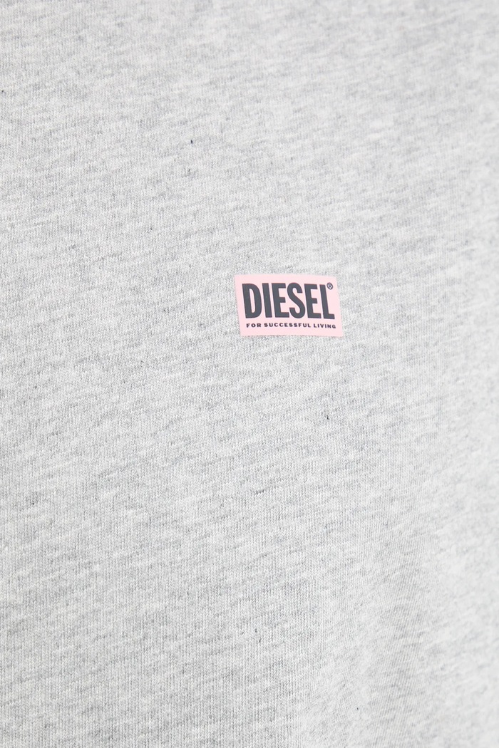 Diesel t-shirt oversize męski bawełniany T-BOXT-R30 T-SHIRT A16400.0QIAM szary