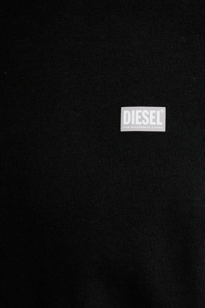 Diesel T-shirt oversize męski bawełniany T-BOXT-R30 T-SHIRT A16400.0QIAM czarny