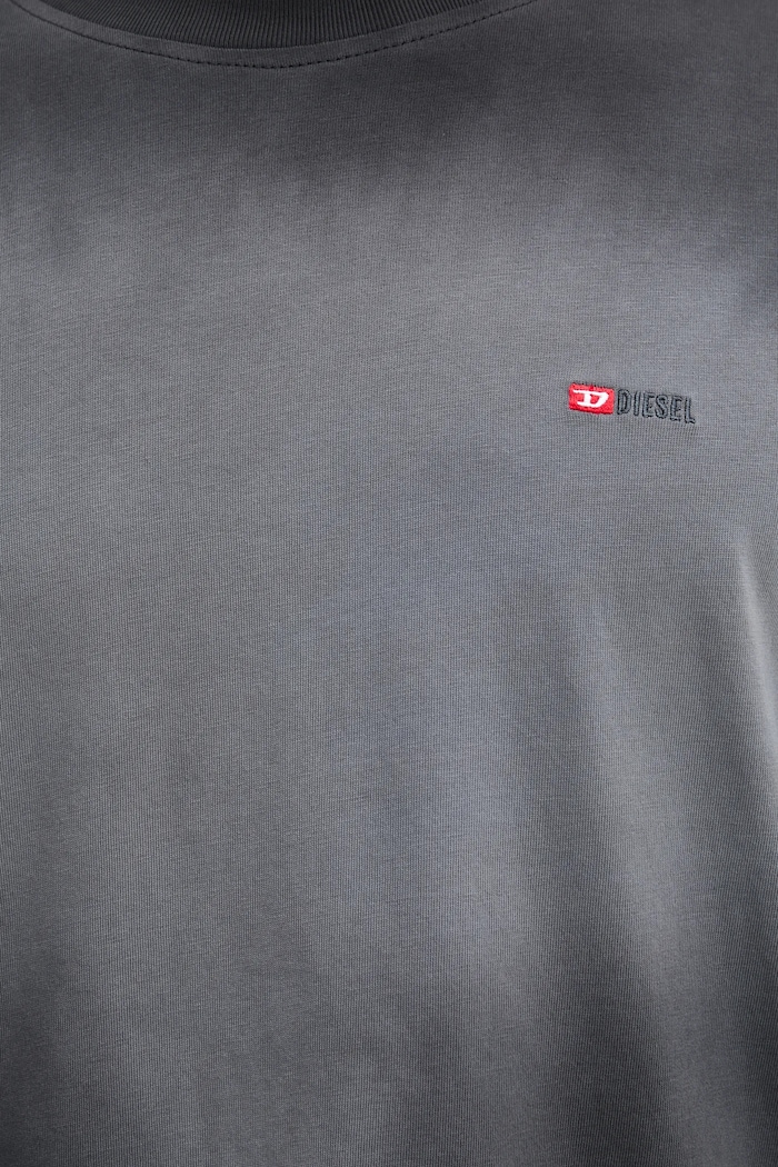 Diesel t-shirt bawełniany T-ADJUST-R15 T-SHIRT A16621.0PKAL szary