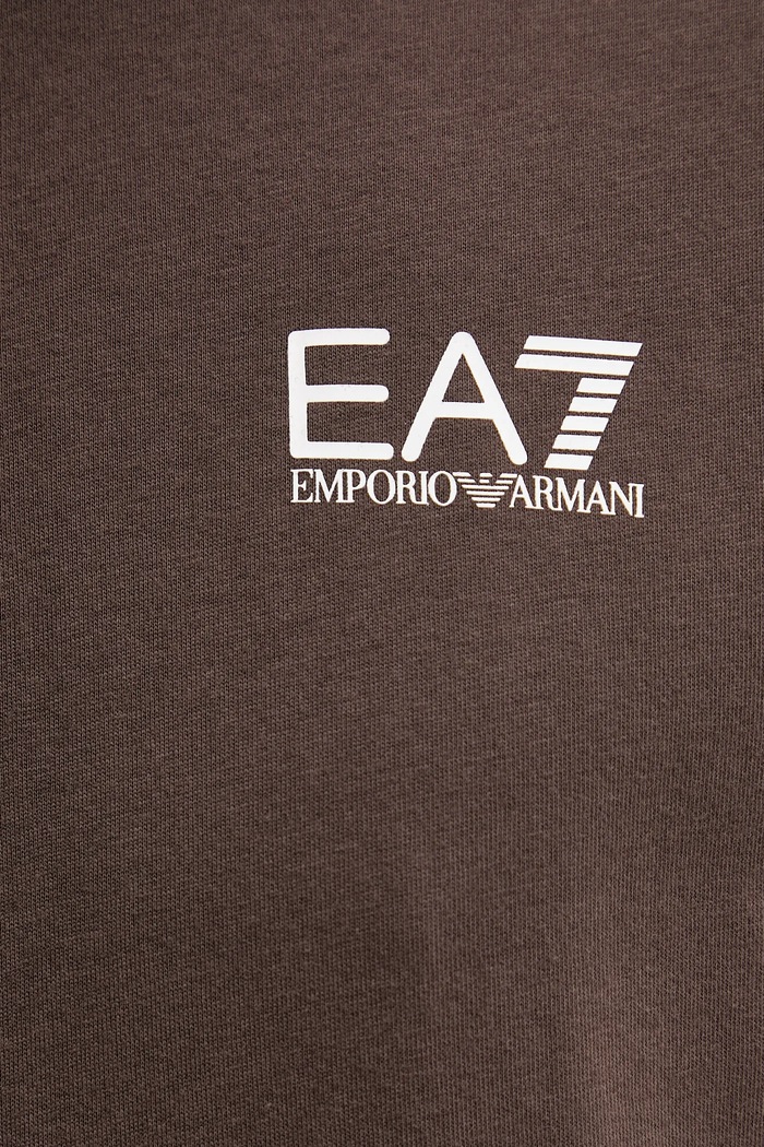 EA7 Emporio Armani tricou din bumbac AF10375.7M000567 maro