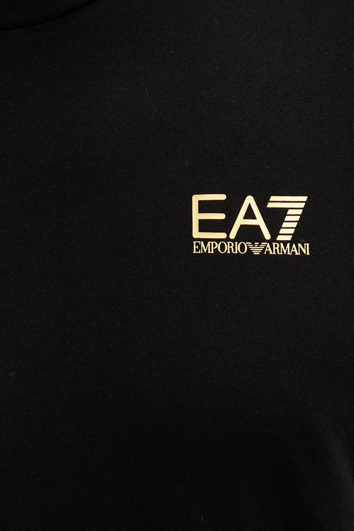 EA7 Emporio Armani t-shirt bawełniany AF10375.7M000567 czarny