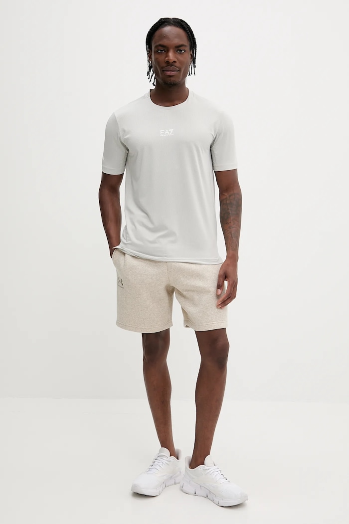 EA7 Emporio Armani T-shirt treningowy AF13912.7M000521 szary SS25