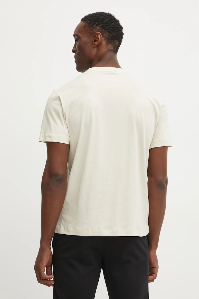 Odzież EA7 Emporio Armani t-shirt bawełniany AF10375.7M000224 beżowy