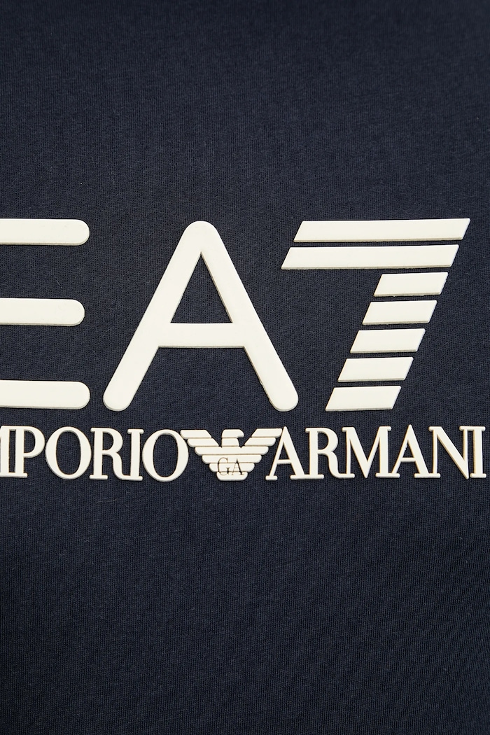 EA7 Emporio Armani t-shirt bawełniany granatowy AF10375.7M000224