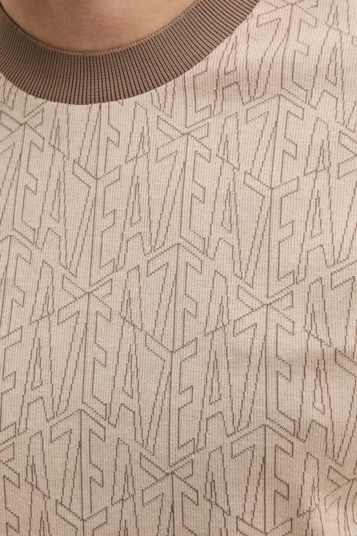 EA7 Emporio Armani t-shirt AF13960.7M000099 beżowy