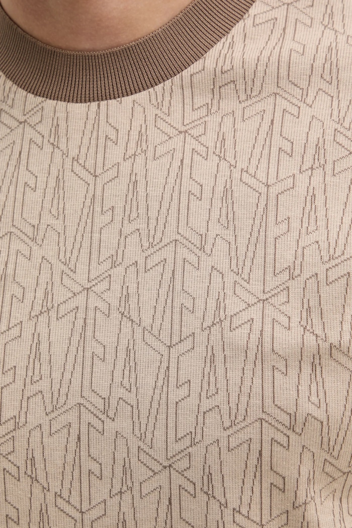 EA7 Emporio Armani t-shirt AF13960.7M000099 beżowy