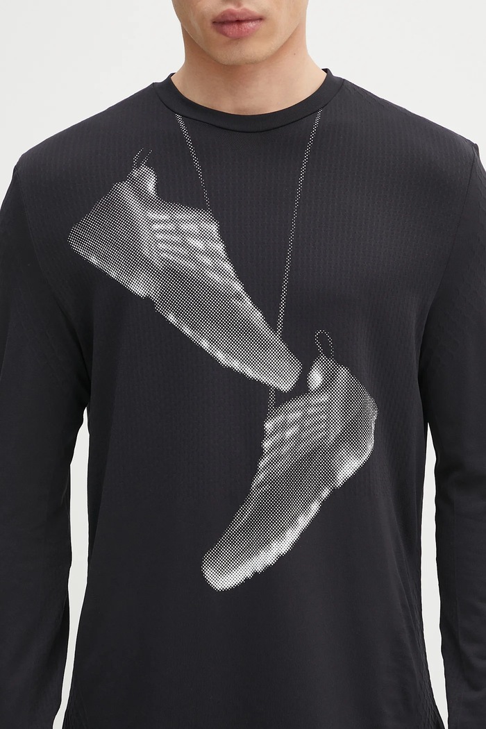 MM6 Maison Margiela x Salomon longsleeve czarny SH0GC0052.M20101