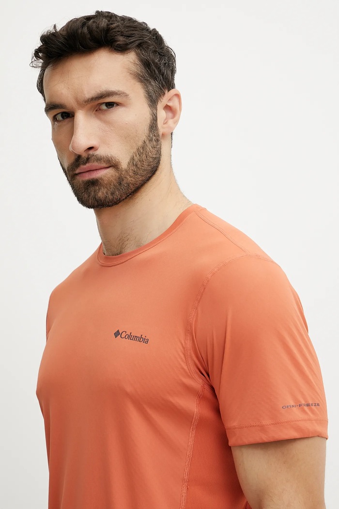 Športové tričko Columbia Zero Rules oranžová 2118501