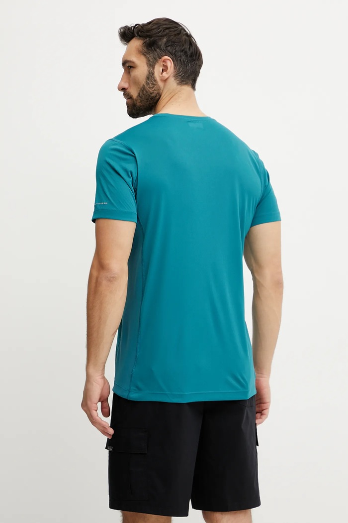 Odzież Columbia t-shirt sportowy Zero Rules 2118501 turkusowy