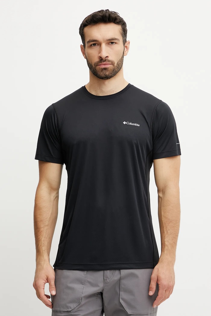Columbia t-shirt sportowy Zero Rules regular czarny 2118501