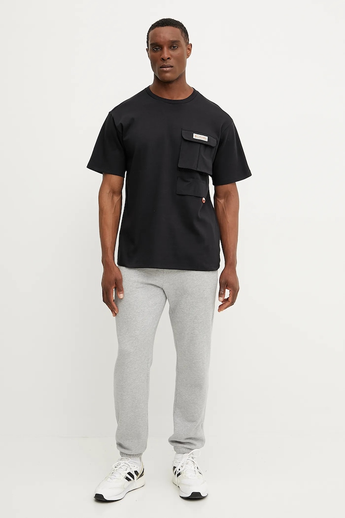 Columbia t-shirt Cove Beach 2126091 fekete SS25