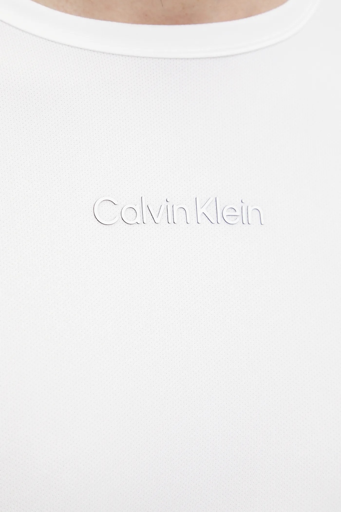 Tréninkové tričko Calvin Klein Performance LVGMS5K159 bílá