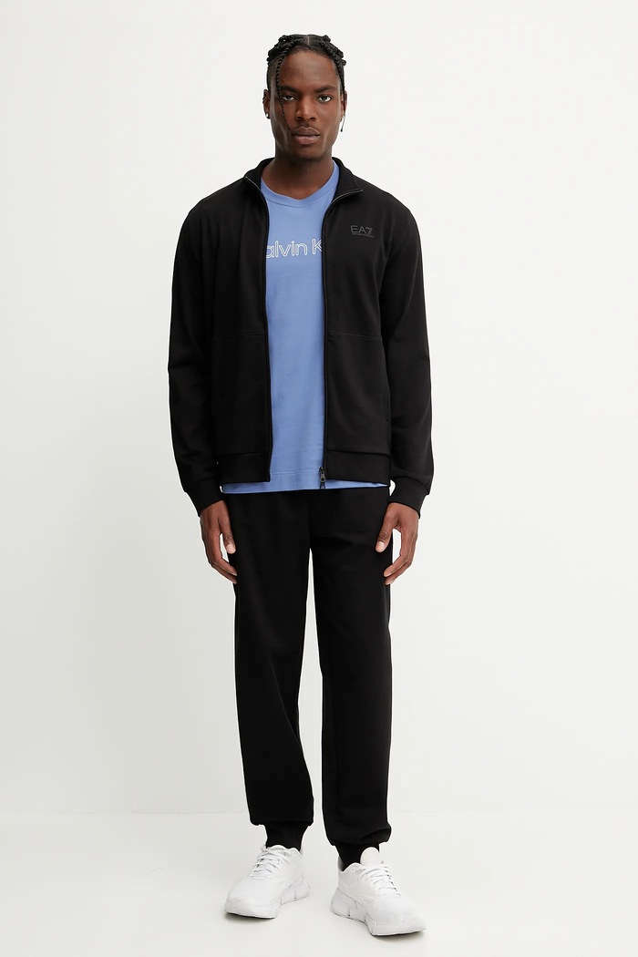 Tričko Calvin Klein Performance LVGMS5K164 fialová SS25