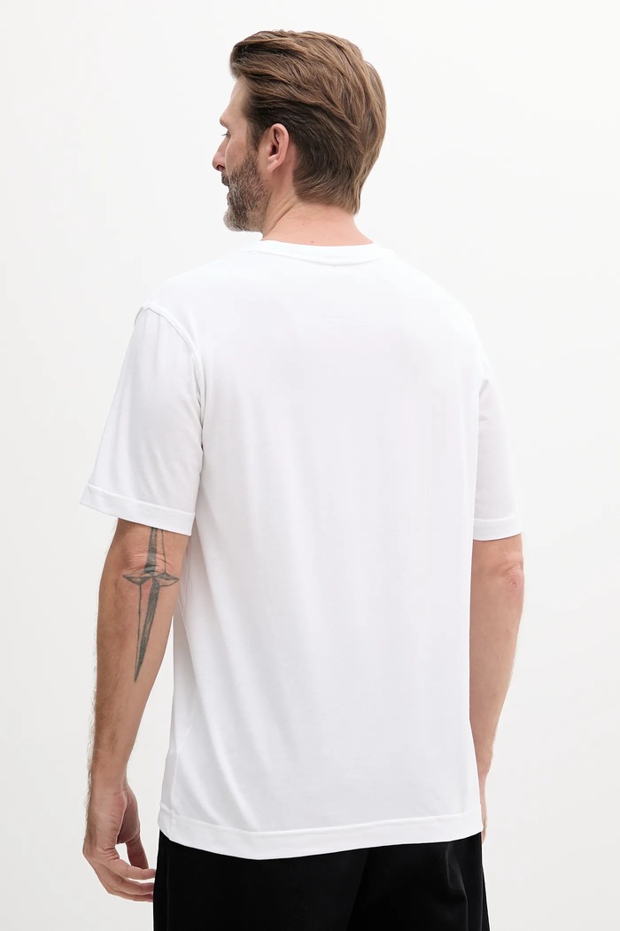 Μπλουζάκι Calvin Klein Performance LVGMS5K182 λευκό SS25