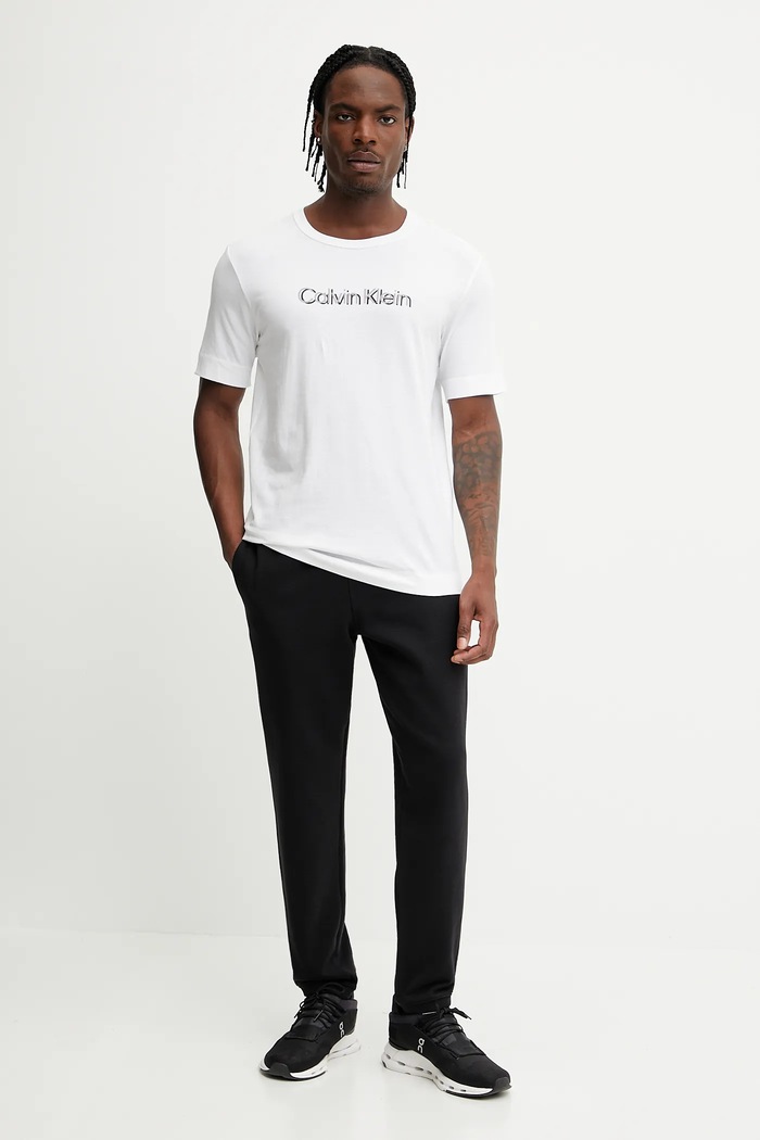 Calvin Klein Performance t-shirt LVGMS5K183 biały SS25