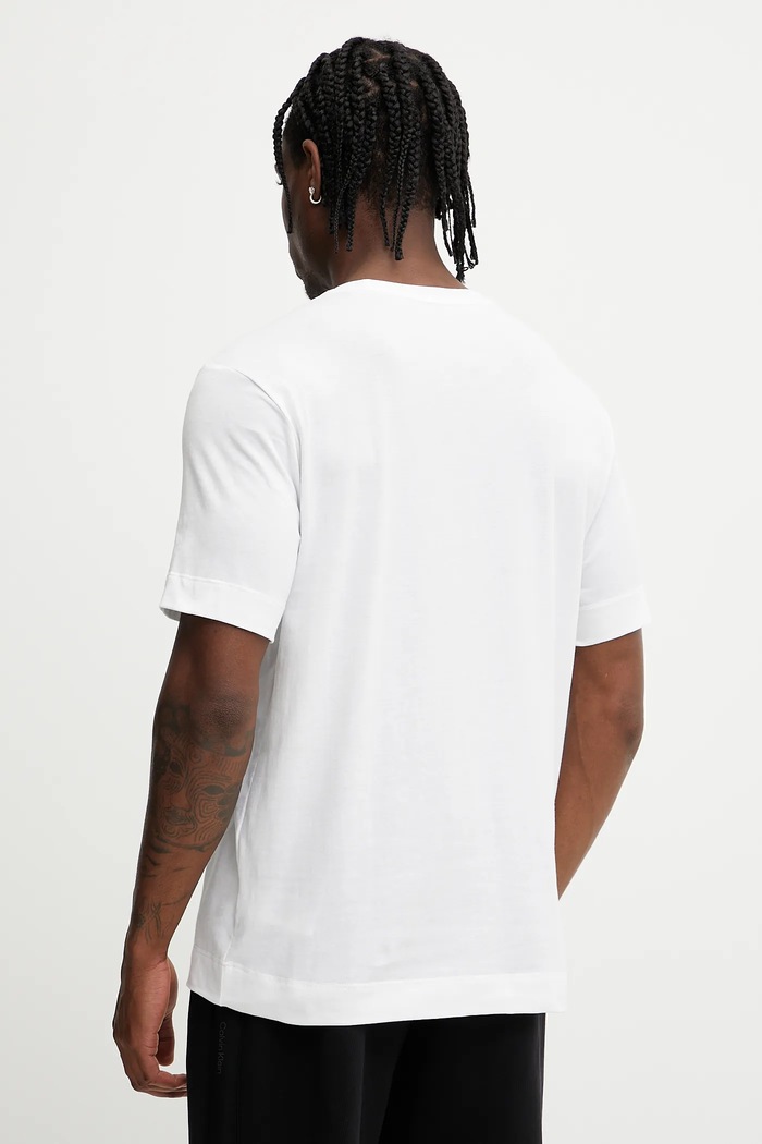 Odzież Calvin Klein Performance t-shirt LVGMS5K183 biały