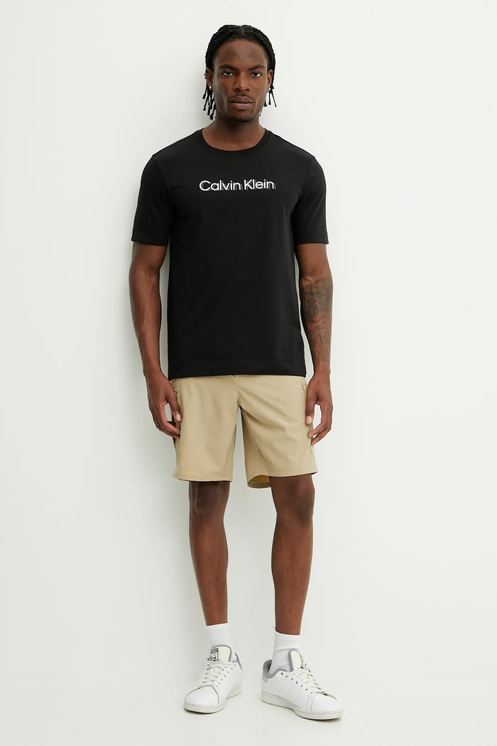 Calvin Klein Performance t-shirt LVGMS5K183 fekete SS25