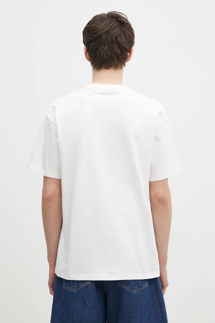 Clothing Carhartt WIP cotton t-shirt Fragments Pocket I034407.00AXX white