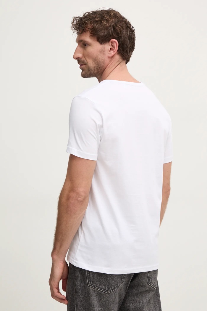 Odjeća Majica kratkih rukava Alpha Industries 106512 bijela